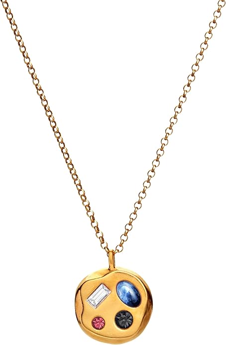 Birthdate 14k Gold Necklace for Women - 16-20in Adjustable 14 Karat Gold Chain with Lobster Clasp - Cadenas de Oro 14k Puro Para Mujer, Ladies Jewelry Birthstone