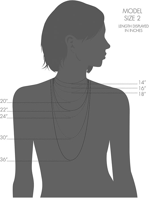 Kooljewelry Real 14k Yellow Gold Rope Chain Pendant Necklace for Women (0.7 mm, 0.9 mm, 1 mm, 1.3 mm, or 1.5 mm)