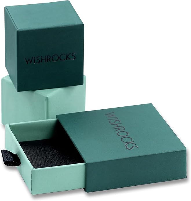 Wedding Anniversary Ring For Men's Baguette & Round Cut Lab Created Moissanite & Lab Grown Diamond Square Frame In 925 Sterling Silver 10K & 14K Solid Gold Jewelry 1.90 Cttw