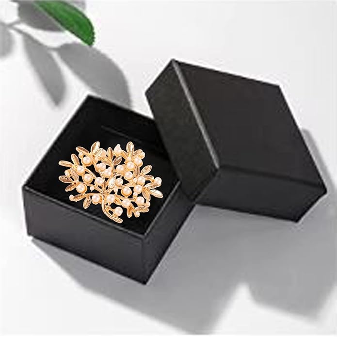 Touchstone Indian Bollywood Handcrafted Designer Jewelry Brooch Lapel Pin in Gold Or Silver Tone for Women.