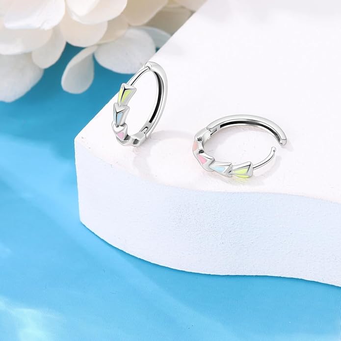 925 Sterling Silver Women Earrings, Sparkling Star and Moon Earrings, Various Hypoallergenic Earrings, Best Gift for Women