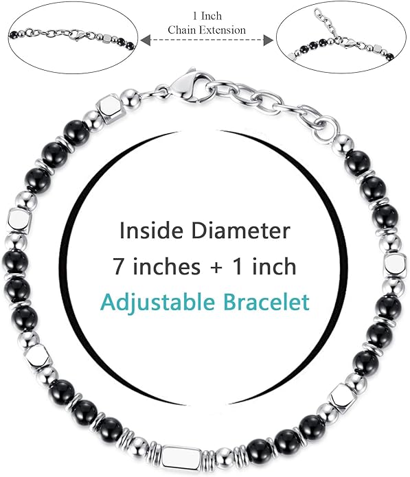 Beaded Bracelets for Women - Silver and Gold Boho Bracelets, Trendy Jewelry Gifts for Lover, Mom, Friends