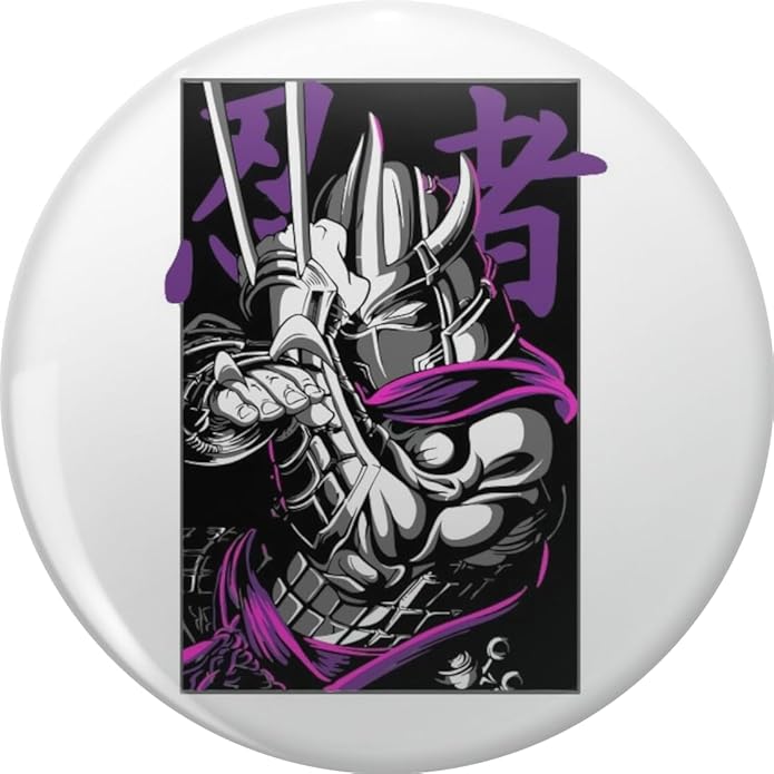 shredder Pin Lapel Pin Cute Brooch Pins Badges 0.75"