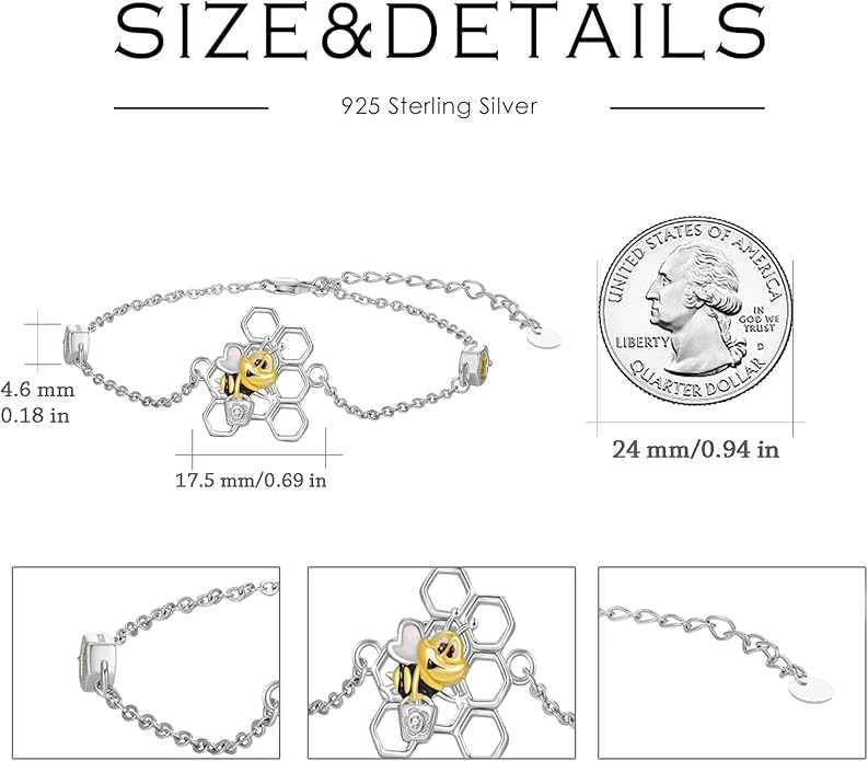 Animal Bracelet for Women 925 Sterling Silver Cat/Dolphin/Turtle/Horse Bracelet Jewelry Gifts