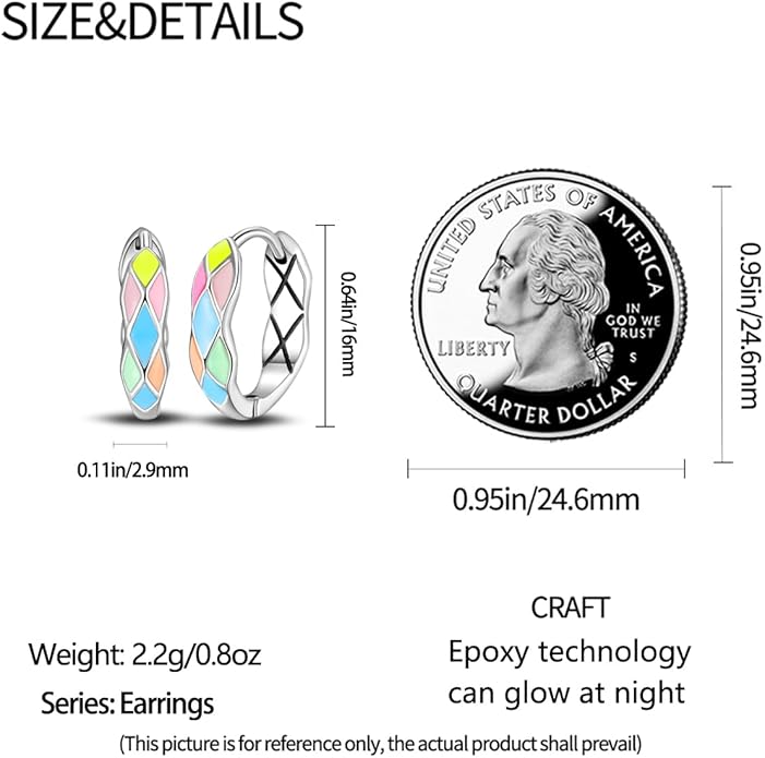 925 Sterling Silver Women Earrings, Sparkling Star and Moon Earrings, Various Hypoallergenic Earrings, Best Gift for Women