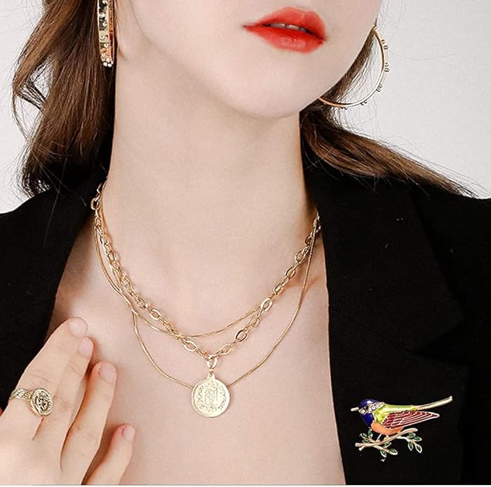 Fashion Cute Crystal Swallow Brooches Pin Bird Shape Corsage Jewelry (3PCS)
