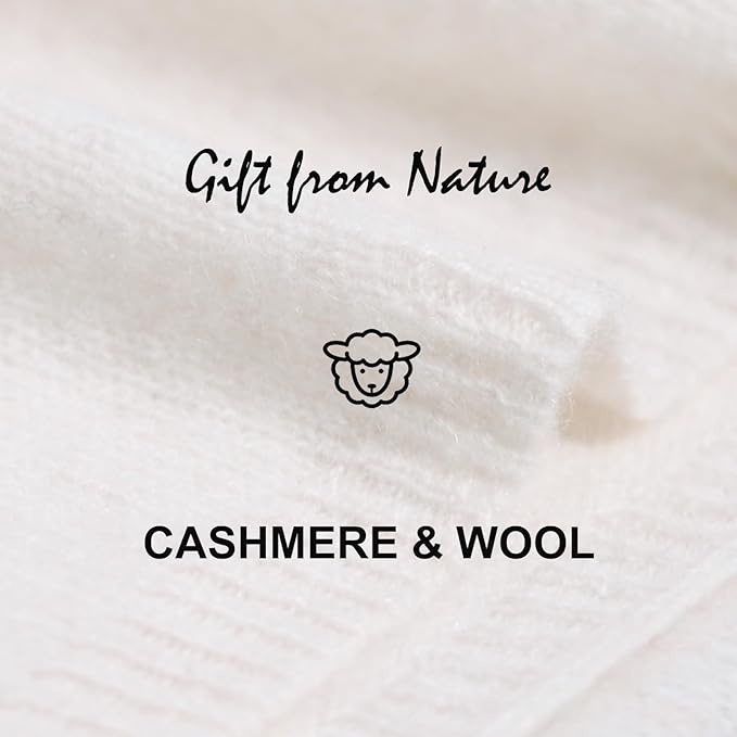 Erdenech Luxury Cashmere Wool Blend Wrap for Women, All-Season Travel Wrap Shawl, Extra Large Blanket Shawl Scarf Pashmina
