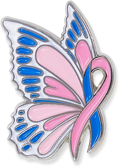 PinMarts Breast Cancer Ribbons and Breast Cancer Awareness Enamel Pins - Perfect Breast Cancer Gifts for Women, Events, Fundraisers, and Breast Cancer Awareness Decoration