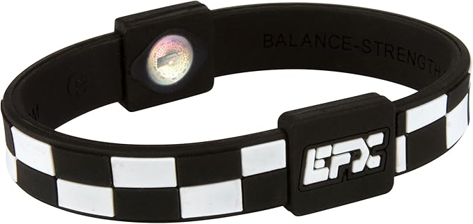 EFX Performance Surgical-Grade Silicone Balance Bracelet with Programmed Holograms for Balance, Strength, Flexibility, Energy | Waterproof & Sweatproof Bracelet for Men and Women | Great for Seniors