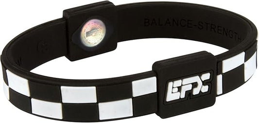 EFX Performance Surgical-Grade Silicone Balance Bracelet with Programmed Holograms for Balance, Strength, Flexibility, Energy | Waterproof & Sweatproof Bracelet for Men and Women | Great for Seniors
