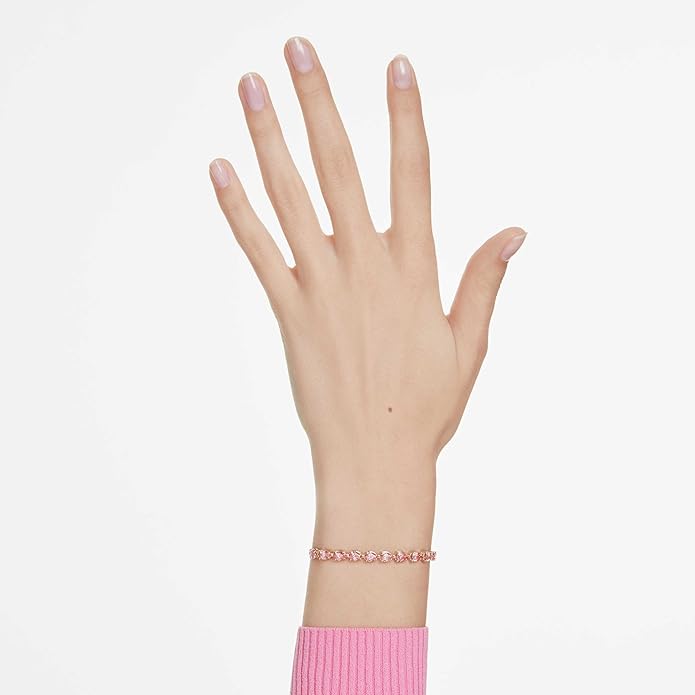 Swarovski Matrix Hoop Earrings, Bracelet, Tack Pin, Multicolored Crystals, Gold-Tone Finish