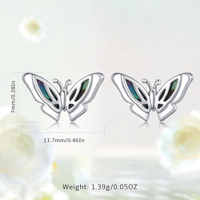 INFUSEU Sterling Silver Cute Stud Earrings Cat Frog Mushroom Bunny, Small Gifts for Women Teen Girls Animal Lovers