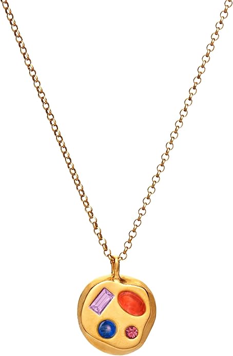 Birthdate 14k Gold Necklace for Women - 16-20in Adjustable 14 Karat Gold Chain with Lobster Clasp - Cadenas de Oro 14k Puro Para Mujer, Ladies Jewelry Birthstone