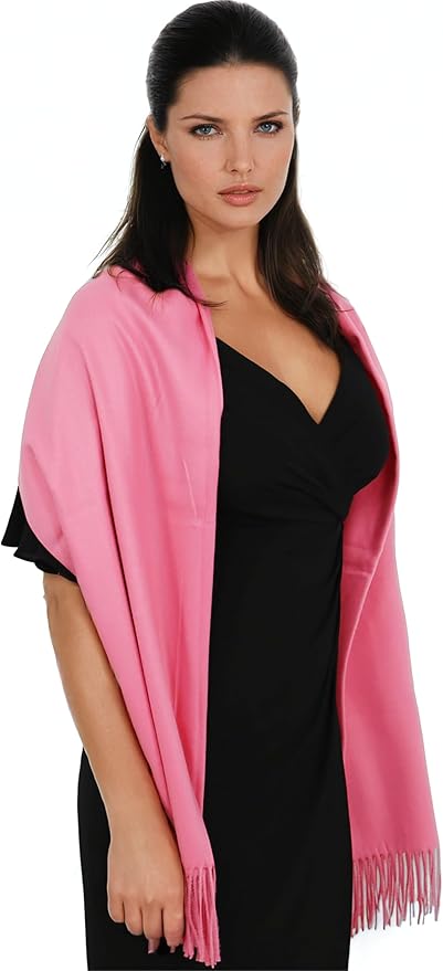 Ocomfly 100% Pashmina Scarf for Women - Premium Womens Scarves - Gift Boxed - Shawls or Wraps - Ultra Soft and Warm