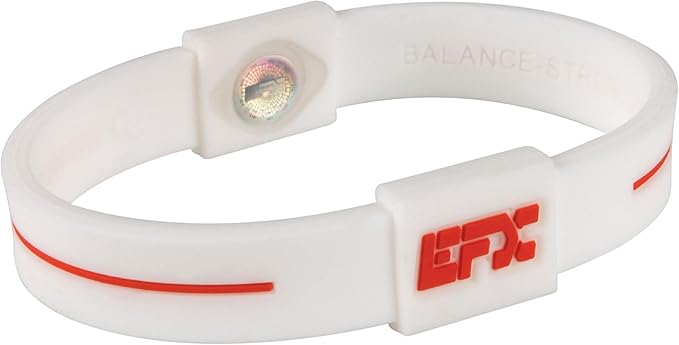 EFX Performance Surgical-Grade Silicone Balance Bracelet with Programmed Holograms for Balance, Strength, Flexibility, Energy | Waterproof & Sweatproof Bracelet for Men and Women | Great for Seniors