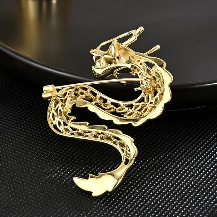 Animal Brooch for Women Girls 18k Gold Plated Animal Brooch Pin Rhinestone Animal Brooch Lapel Pin Jewelry Thanksgiving Day Birthday Wedding Gifts for Mom Wife