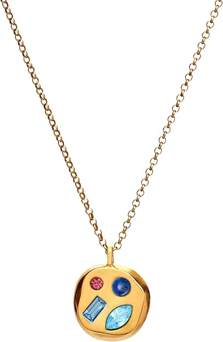 Birthdate 14k Gold Necklace for Women - 16-20in Adjustable 14 Karat Gold Chain with Lobster Clasp - Cadenas de Oro 14k Puro Para Mujer, Ladies Jewelry Birthstone