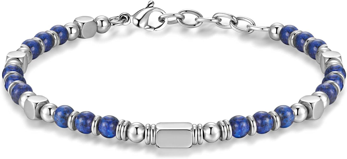 Beaded Bracelets for Women - Silver and Gold Boho Bracelets, Trendy Jewelry Gifts for Lover, Mom, Friends