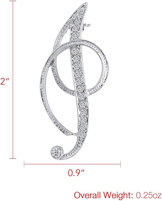 LiaSun A-Z 26 Letters Pins Brooches Silver Plated Metal Broaches Pins-Clear Crystal Initial Breastpin