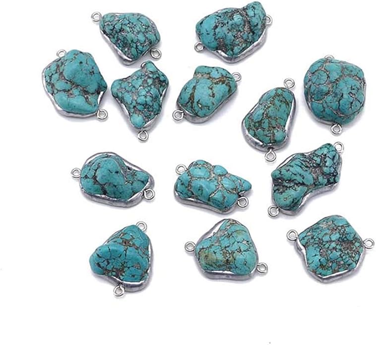 ZOSOJONA Boho Handmade Natural Stone Wrap Bracelets Turquoises Crystal Beads Bracelet Jewelry