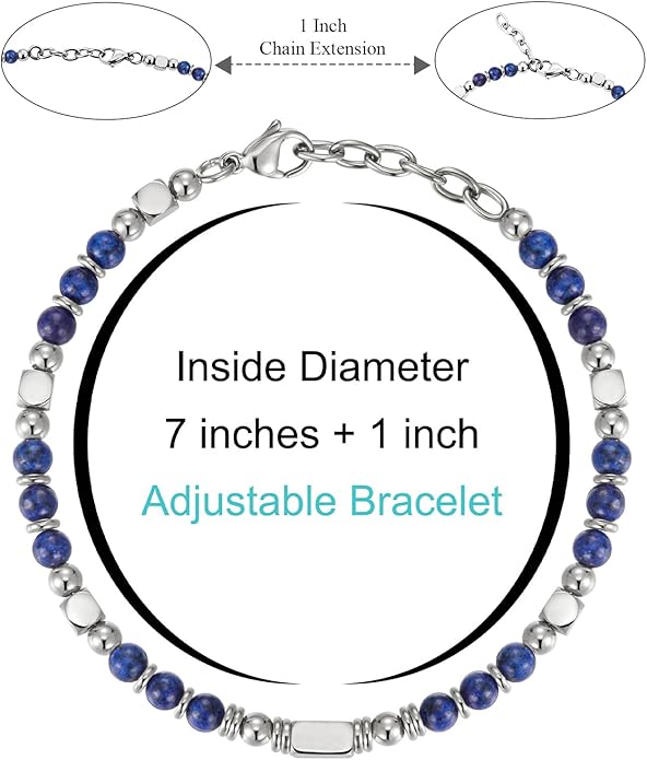 Beaded Bracelets for Women - Silver and Gold Boho Bracelets, Trendy Jewelry Gifts for Lover, Mom, Friends