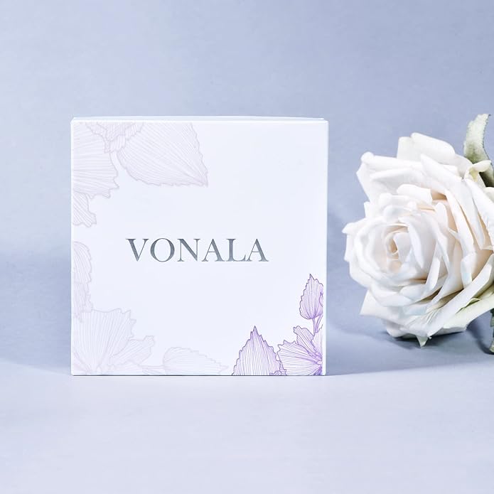 VONALA Silver Evil Eye Necklace for Women Hamsa Fatima Necklace Hamsa Hand Jewelry Gifts for Men