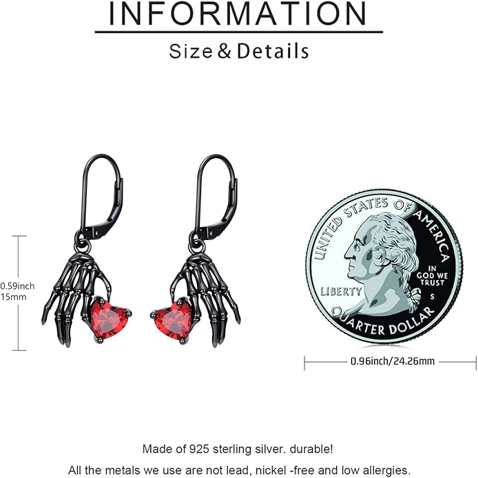 JUSTKIDSTOY Witches Knot Earrings for Women 925 Sterling Silver Nudo De Bruja Dangle Leverback Earrings Celtic Jewelry Halloween Birthday Gift