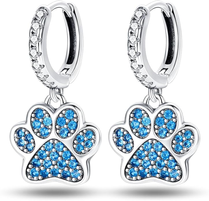 925 Sterling Silver Women Earrings, Sparkling Star and Moon Earrings, Various Hypoallergenic Earrings, Best Gift for Women