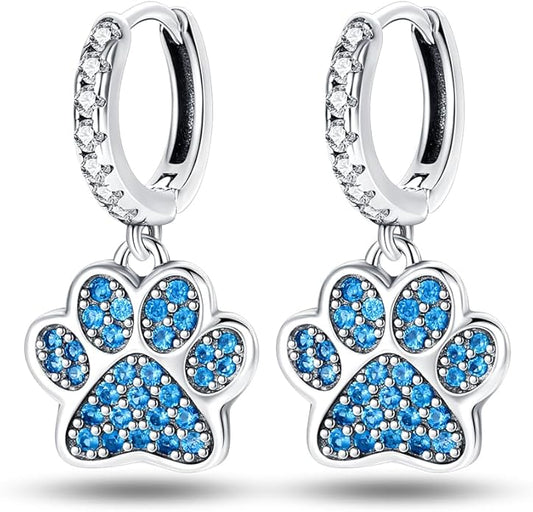 925 Sterling Silver Women Earrings, Sparkling Star and Moon Earrings, Various Hypoallergenic Earrings, Best Gift for Women