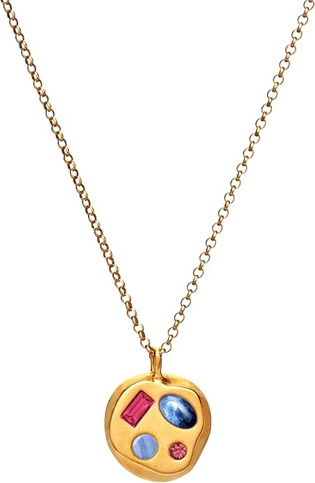 Birthdate 14k Gold Necklace for Women - 16-20in Adjustable 14 Karat Gold Chain with Lobster Clasp - Cadenas de Oro 14k Puro Para Mujer, Ladies Jewelry Birthstone