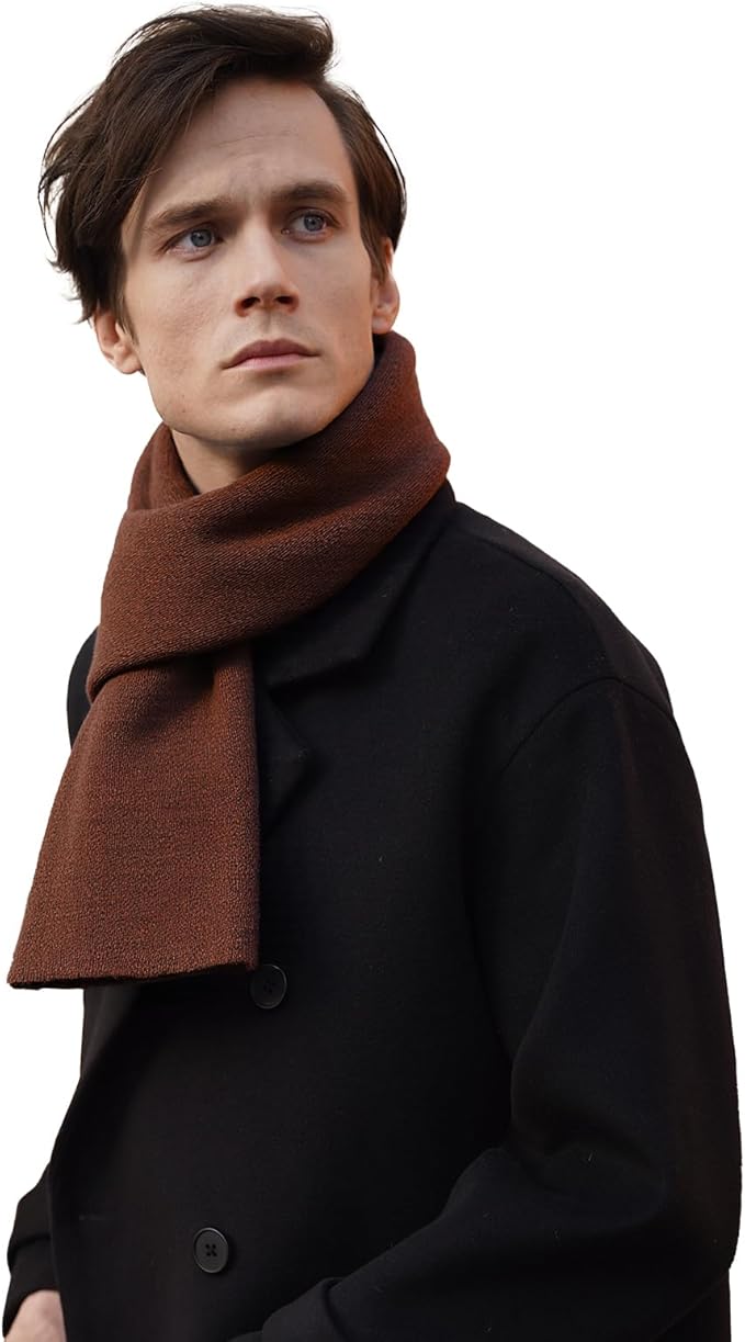 NUOHEMULE Luxury 100% Cashmere Scarf for Women & Men, 59''x10'' Extra Warm Winter Scarf, Blanket Scarves in Premium Gift Box