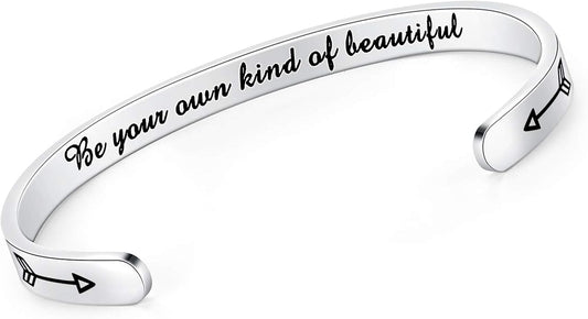 SAM & LORI Personal Bracelets for Teens/Women-Inspirational Jewelry Gifts (Various Designs) for Daughter/Sister/Mom/Friends-Adjustable Bracelet in a Pretty Gift Box
