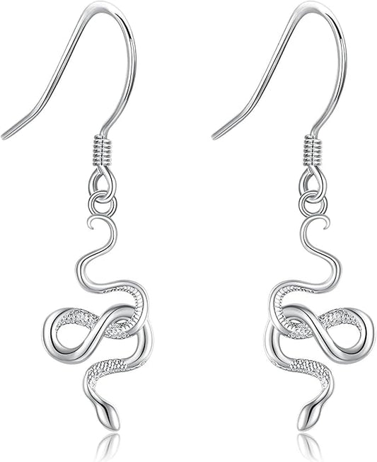 Animal Earrings 925 Sterling Silver Dangle Earrings Leverback Earrings Animal Jewelry for Women
