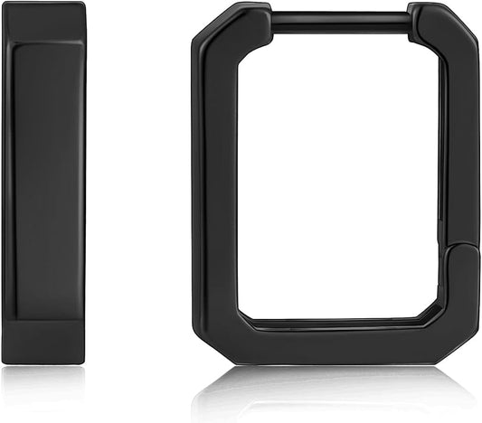 Gacimy Gold Huggie Hoop Earrings for Women 14k Gold Plated, Small Hoop Earrings for Women, 1/2 Inch Yellow Color Earrings for Women