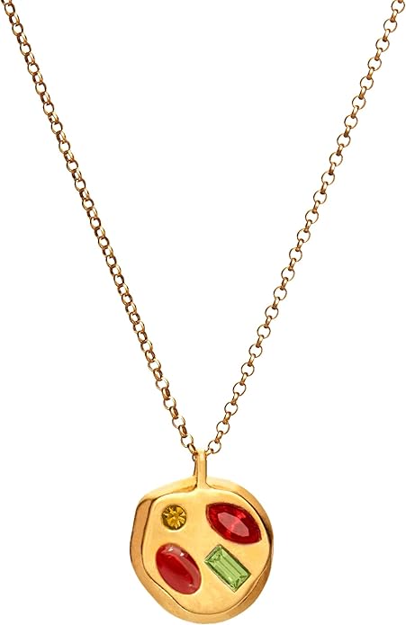 Birthdate 14k Gold Necklace for Women - 16-20in Adjustable 14 Karat Gold Chain with Lobster Clasp - Cadenas de Oro 14k Puro Para Mujer, Ladies Jewelry Birthstone