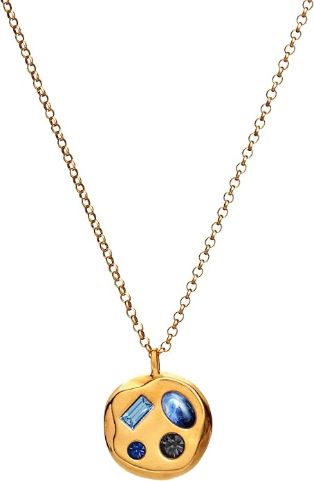 Birthdate 14k Gold Necklace for Women - 16-20in Adjustable 14 Karat Gold Chain with Lobster Clasp - Cadenas de Oro 14k Puro Para Mujer, Ladies Jewelry Birthstone