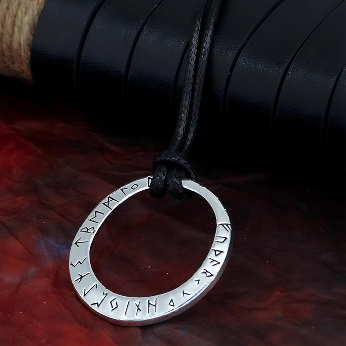 S925 Sterling Silver Viking Pendant, Norse Mythology Inspired Men's Jewelry, Perfect for Necklaces, Gift for Father's Day, Christmas, Birthday