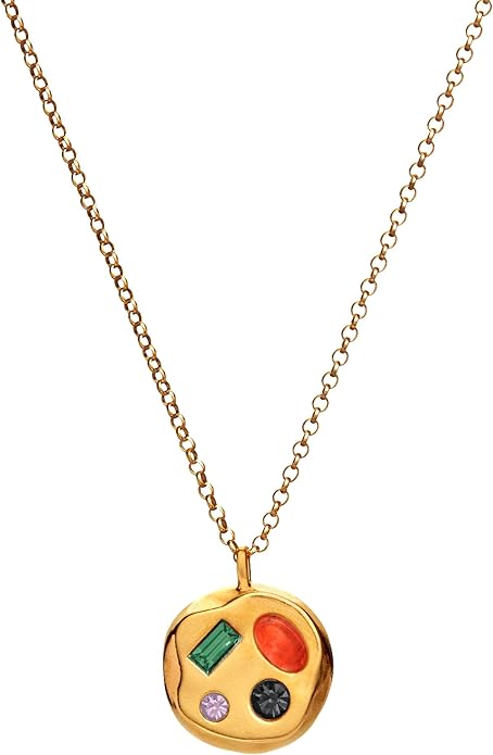 Birthdate 14k Gold Necklace for Women - 16-20in Adjustable 14 Karat Gold Chain with Lobster Clasp - Cadenas de Oro 14k Puro Para Mujer, Ladies Jewelry Birthstone