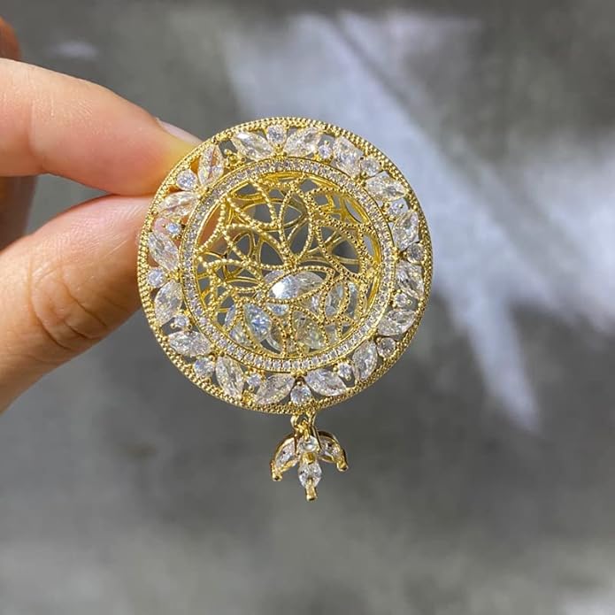 AILONMEI Brooch Pins For Women Fashion, Flower Brooches Jewelry For Women Floral Series Brooches And Pins Designer Lady's Costume