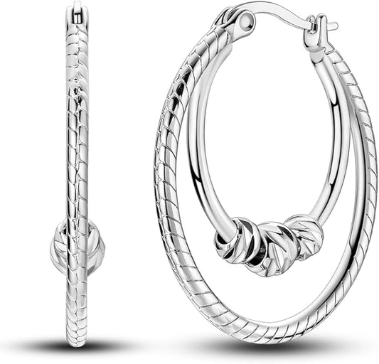 NARMO 925 Sterling Silver Hoop Earrings for Women Hypoallergenic Lightweight Simple Huggie Hoop Earrings Twisted Hoop Earrings Colorful Cubic Zirconia Hoop Earrings Rainbow Hoop Earrings