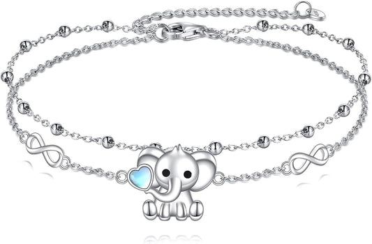 Animal Bracelet for Women 925 Sterling Silver Cat/Dolphin/Turtle/Horse Bracelet Jewelry Gifts