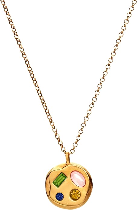 Birthdate 14k Gold Necklace for Women - 16-20in Adjustable 14 Karat Gold Chain with Lobster Clasp - Cadenas de Oro 14k Puro Para Mujer, Ladies Jewelry Birthstone