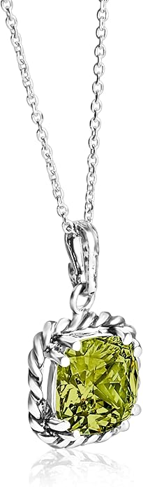 JEAN RACHEL JEWELRY 925 Sterling Silver Necklace for Women - Rope with Cubic Zirconia Vintage Design - Hypoallergenic, Lead & Nickel Free Jewelry - Artisan Handcrafted Statement Necklace