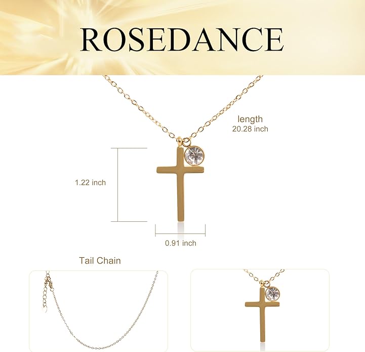 ROSEDANCE Heart Necklace for Women, 14K Gold Plated Dainty Heart Necklace, Tiny Love Symbol Pendant Choker, Minimalist Dainty Jewelry Gift, Valentines Day Anniversary Birthday