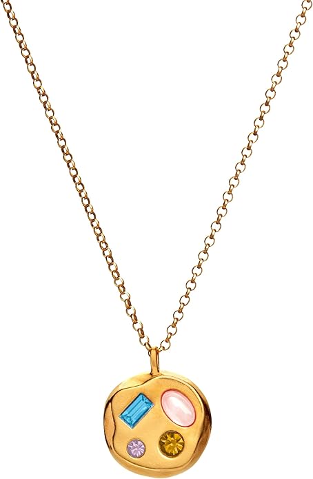 Birthdate 14k Gold Necklace for Women - 16-20in Adjustable 14 Karat Gold Chain with Lobster Clasp - Cadenas de Oro 14k Puro Para Mujer, Ladies Jewelry Birthstone