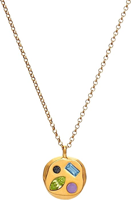 Birthdate 14k Gold Necklace for Women - 16-20in Adjustable 14 Karat Gold Chain with Lobster Clasp - Cadenas de Oro 14k Puro Para Mujer, Ladies Jewelry Birthstone