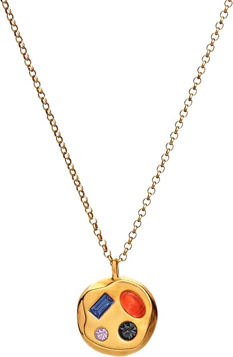 Birthdate 14k Gold Necklace for Women - 16-20in Adjustable 14 Karat Gold Chain with Lobster Clasp - Cadenas de Oro 14k Puro Para Mujer, Ladies Jewelry Birthstone