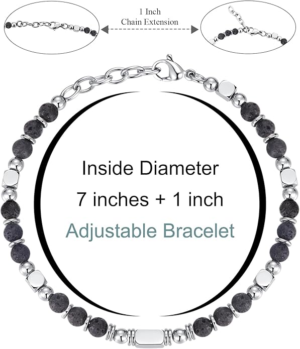 Beaded Bracelets for Women - Silver and Gold Boho Bracelets, Trendy Jewelry Gifts for Lover, Mom, Friends