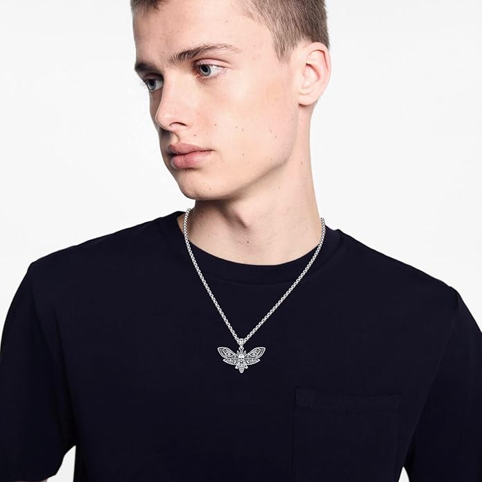 KoyeKei Sterling Silver Halloween Necklace Gothic Jewelry Gifts for Women Men