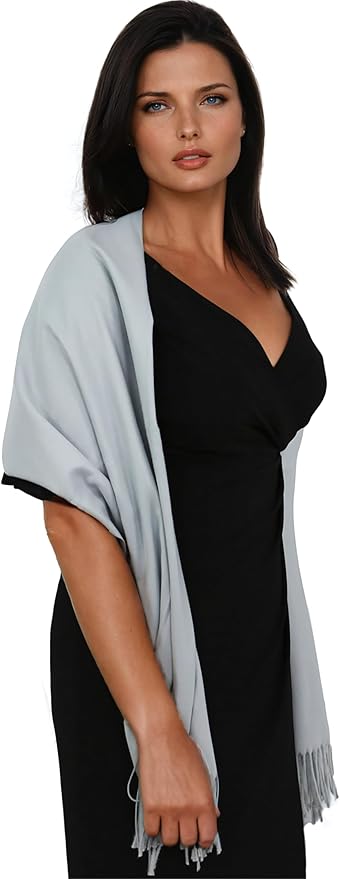 Ocomfly 100% Pashmina Scarf for Women - Premium Womens Scarves - Gift Boxed - Shawls or Wraps - Ultra Soft and Warm